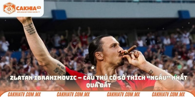 Zlatan Ibrahimovic – Cầu thủ có sở thích “ngầu” nhất quả đất