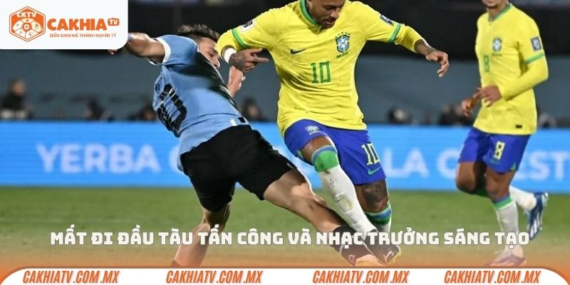 Mất đi đầu tàu tấn công và nhạc trưởng sáng tạo